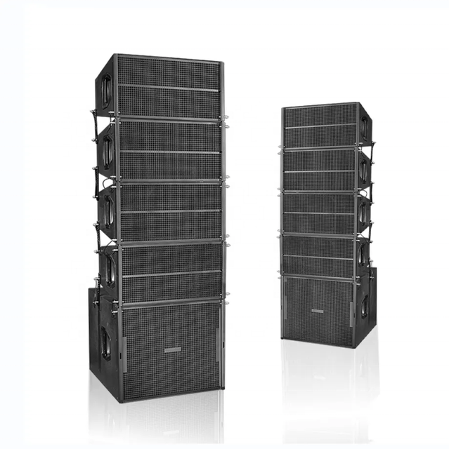SAWA-Q1 Double 10 Inch 2 Way Passive/active Line Array Speakers Professional Audio Video & Lighting Equipment