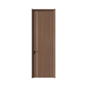 פנים עמיד למים דלת <span class=keywords><strong>wpc</strong></span> דלת עור עיצוב flush מרוכבים עבור וילה חדר אמבטיה עשוי עם חומרי זכוכית דיקט mdf - Product Image 4