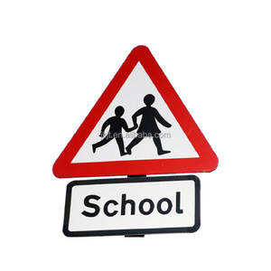 Segnaletica riflettente segnaletica stradale segno di limite di velocità di velocità rallentare i segnali di avvertimento per la sicurezza stradale - Product Image 4