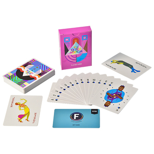 Naipes Personalizados con Diseño de Ciclista, Naipes de Póker con Índice Estándar, Naipes Premium Rojos y Azules, <span class=keywords><strong>2</strong></span> Naipes Rojos - Product Image 2