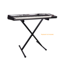 CNBear K-720B Quick-Adjust Locking Design Metal & Rubber Musical Instrument Single-X Keyboard Stand