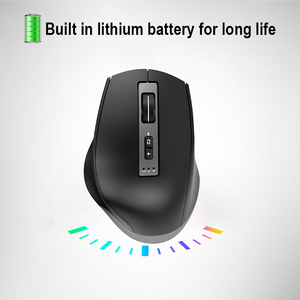 Biểu Tượng Tùy Chỉnh Ergonomic Có Thể Sạc Lại Bluetooth Dual Chế Độ Không Dây Chuột Máy Tính Máy Tính Xách Tay Windows Máy Tính Văn Phòng Chuột Không Dây - Product Image 3