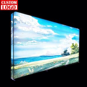 ป้ายโฆษณา LED คุณภาพสูง กันน้ำ สำหรับภายนอกอาคาร พร้อมโครงอะลูมิเนียมและผ้าแบ็คไลท์ - Product Image 1
