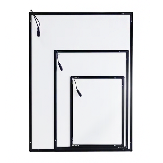 Customizable Durable Acrylic Rectangle LED Billboard Lightbox Advertising Poster Frame with Personalized Design — view 2