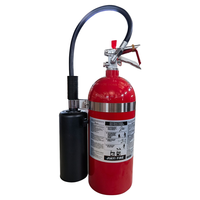 Extincteur industriel portable classe ABC 20LBS en aluminium CO2 pour la protection incendie