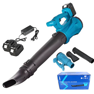 <span class=keywords><strong>Souffleur</strong></span> de feuilles portable sans fil 21V alimenté par <span class=keywords><strong>batterie</strong></span> et moteur sans balais pour voiture de jardin poussière de neige-bricolage de qualité industrielle - Product Image 1