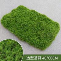 Mousse artificielle en soie Evergreen EG-A213 pour terrarium, coussin écologique 20x20cm, mousse verte pour pot, Thanksgiving, Halloween