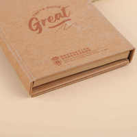 Kraft couverture nouveauté LOGO personnalisable todo list bloc-notes journal papier mémo notes autocollantes ensemble pastel vente en gros