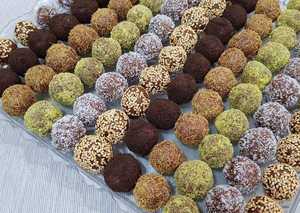 Sản phẩm mới tự động encrusting Máy Làm/nhỏ Chewy năng lượng Balls máy làm với chất lượng cao - Product Image 2