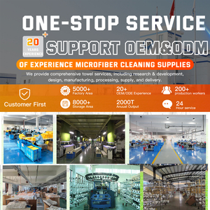 Paño de Microfibra de Secado Rápido para Lavado de Autos, Toalla de Microfibra para Auto y Hogar, Venta Directa de Fábrica en China - Product Image 4
