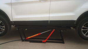 Elevador hidráulico de tijera móvil de 3500kg con certificación CE, elevadores rápidos portátiles para automóviles para reparación y belleza para uso en garaje doméstico - Product Image 3