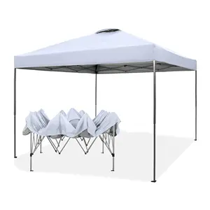 Cadre en aluminium extensible pliable imprimé sur mesure 3x3 10x10 toldo Pop,Up Tentes Chapiteau Gazebo Tentes d'exposition avec mur/