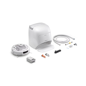 Fregadora de Pisos Compatible con 25000 Pa de Succión, Detección de Obstáculos a Nivel de Milímetro, Tanque de Agua Limpia de 4L - Product Image 1