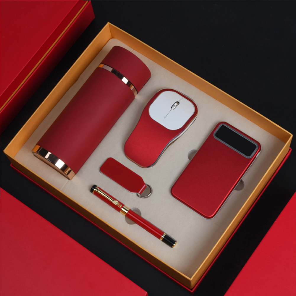 Ensemble de 5 pièces rouge