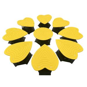 Ensemble d'équipement de terrain de jeu pour enfants <span class=keywords><strong>Jeux</strong></span> de jardin en plein air Équipement d'entraînement d'équilibre pour enfants Pile de fleurs de prunier personnalisable - Product Image 1