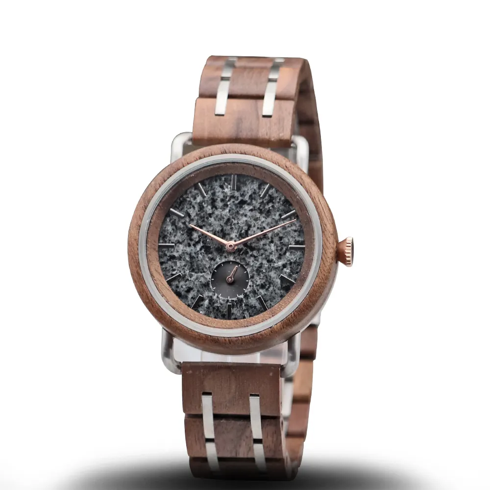 Simple design metal watch your own bran logo customized waterproof wristwatches for men