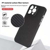 ONE-CASE Coque de téléphone portable personnalisée, design tendance, ultra-fine, TPU+PC, antichoc, peinture UV, texture fibre de carbone, cadre d'appareil photo