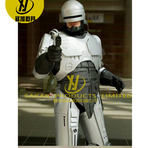 Disfraz de Robot Robocop Realista de Tamaño Natural, Disfraz de Murphy para Representaciones Teatrales y Baile - Product Image 3