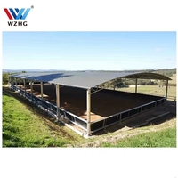 Structure en acier préfabriquée de sécurité pour élevage de volailles avec services de soudage et de découpe