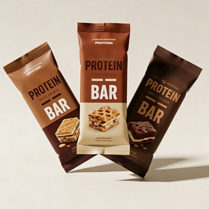 Emballage alimentaire personnalisé avec logo imprimé en usine, 100g 250g 500g, mat, qualité alimentaire, sachet refermable pour snacks, chocolat, barres protéinées - Product Image 2