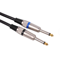 Nouveau câble en gros d'usine, câble d'instrument électrique à angle droit pour guitare électrique, basse et mixeur