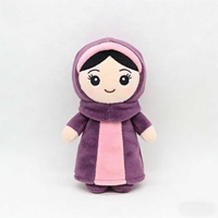 Peluche personnalisée de fille du Moyen-Orient, mascotte personnalisée, peluche douce, poupée de personnage humain