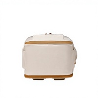 Sac à langer multifonctionnel grande capacité avec design extensible, compatible ordinateur portable de haute qualité et sangles à coussin d'air