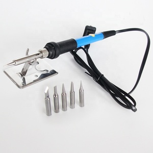 Juego de soldadores eléctricos de 110V y 60W, siete herramientas de instalación ecológicas seguras con temperatura ajustable, coronas, coronas, tiaras - Product Image 2