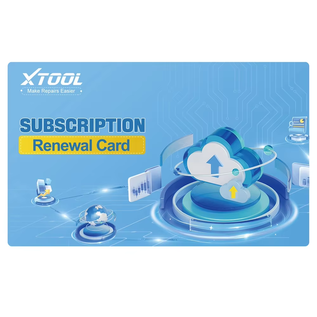 XTOOL Universal Car Software Update Service & Fee with 1 Month Warranty