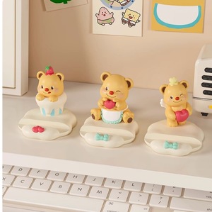 Hot Kem Phong Cách Chữa Bệnh Bơ Gấu Điện Thoại Di Động Chủ Nhựa Thủ Công Mỹ Nghệ Máy Tính Bảng Hỗ Trợ Đứng Máy Tính Để Bàn Trang Trí Trang Trí Nội Thất - Product Image 2