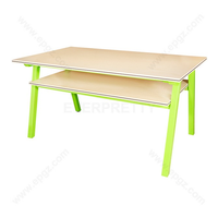 Meubles de bibliothèque scolaire modernes, table de lecture pliable mobile, bureau d'étude pour étudiants