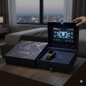 Kotak Monitor Keamanan dengan Kemasan Pengiriman Bergelombang Cetak Khusus untuk Peralatan Kamera WiFi Visi Malam - Product Image 5