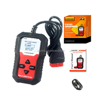 Escáner OBDII KONNWEI KW360 para Autos Universales, Escáner de Sistema Completo para Mercedes-Benz 2 en 1