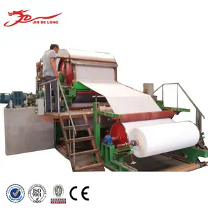 1092mm toilet paper making machine waste paper recycling factory price from china Jindelong