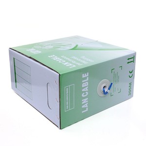 Blue 1000 'Cabo UTP Cat5e 305เมตรอีเธอร์เน็ตที่เป็นของแข็งสายเคเบิลจำนวนมาก24AWG อินเทอร์เน็ตเครือข่ายทองแดง - Product Image 6