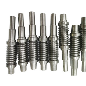 High Precision Customized CNC Machining Stainless Steel <strong>Worm</strong> Gear Set Gear Wheel Parts - Product Image 3