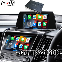 Interfaz Inalámbrica Apple CarPlay/Android Auto para Crown S220 2018+ con Google Maps, Sistema Linux