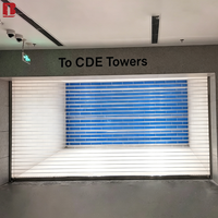 Porte à enroulement transparente Bolang Crystal Clear, porte à enroulement de sécurité, télécommande WiFi, verrouillage par mot de passe, porte à enroulement électrique transparente
