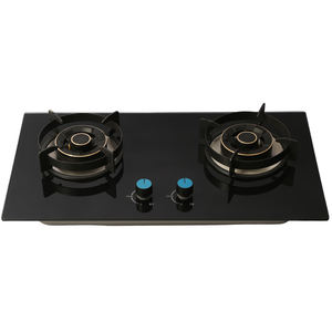 Estufa de <span class=keywords><strong>Gas</strong></span> Empotrable Zhanbang G-7302R de 2 Quemadores con Panel de Vidrio Templado, Clase de Eficiencia Energética, Encendido Electrónico para RV - Product Image 1