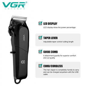 <span class=keywords><strong>Tondeuse</strong></span> à cheveux Vgr V-118, <span class=keywords><strong>tondeuse</strong></span> à cheveux électrique rechargeable sans fil, <span class=keywords><strong>tondeuse</strong></span> à cheveux professionnelle pour hommes - Product Image 3