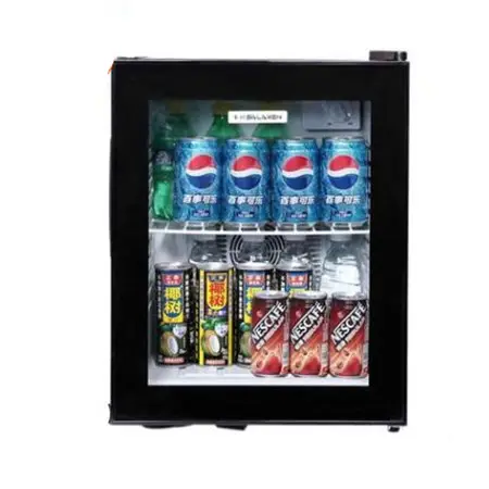 Mini réfrigérateur de bureau à boissons portable, présentoir, refroidisseur de bar vitrine 30L/40/48l