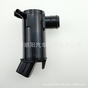 Bomba de lavado de parabrisas 96843553 eléctrica de plástico negra para lavadora de coches SY-071 - Product Image 3