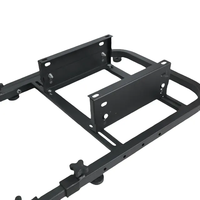 Cockpit de simulateur de course JBR1012F Next Level Racing - Conception ergonomique, construction en PVC et mousse, utilisation en intérieur, acier inoxydable