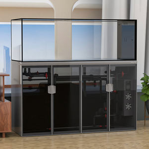 Réservoir de poissons en verre de 200 gallons <span class=keywords><strong>Aquarium</strong></span> en verre ultra clair à faible teneur en fer avec filtre intégré Boîte électrique - Product Image 2