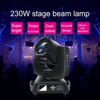 Luz Sharpy para escenario, foco led de 14 colores con efecto arcoíris, cabeza móvil de 200W y 230W, gran oferta