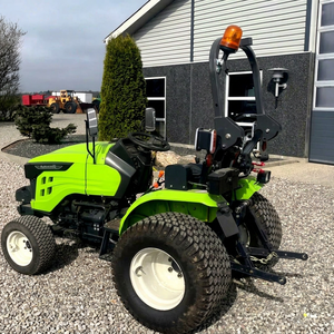 Livraison gratuite, mini tracteur agricole à roues |   26HP 3 cylindres Diesel |   4x4 |   6F/2R |   Poids avant |   Kat. 1 |   Revêtement en gazon - Product Image 1