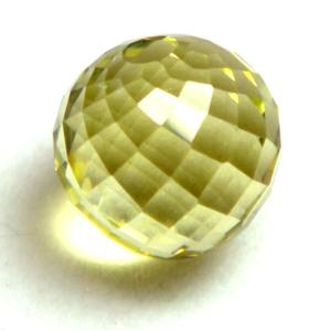 หินควอทซ์ธรรมชาติเลมอนผสมพลอยทรงหลวมขนาดเทียบแบบหลวมจากผู้ผลิตอินเดีย - Product Image 1