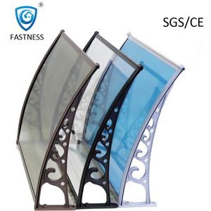 Marco <span class=keywords><strong>de</strong></span> aleación LED PC Hojas sólidas Carport Cubierta <span class=keywords><strong>de</strong></span> lluvia Balcón Sombrillas Toldo Tienda - Product Image 2