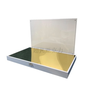 Customizable acrylic organizer cosmetic physical storage box storage box display plastic acrylic box