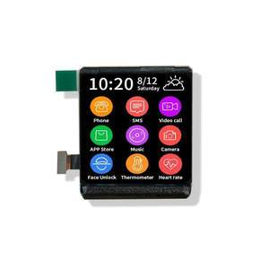 Écran carré AMOLED IPS personnalisé de 1,63 pouce 320x320, écran micro OLED MIPI pour appareils portables - Product Image 1